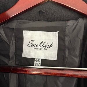 Snobbish Collection Women's Black Puffer Jacket